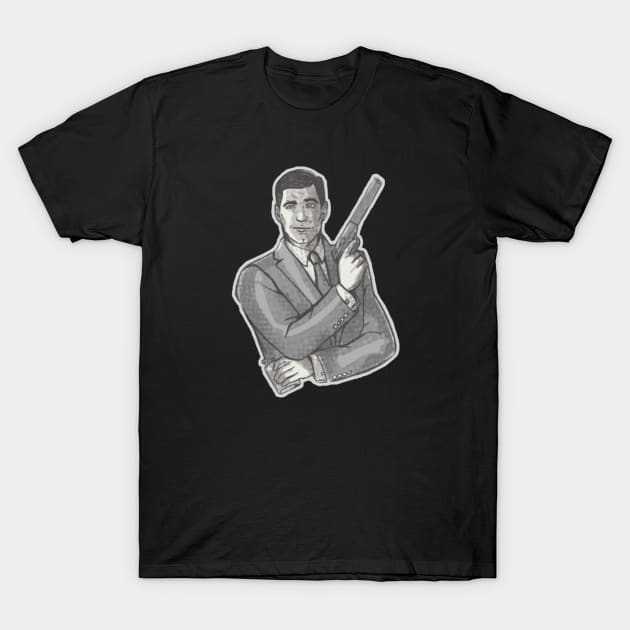 Archer! Comic Style T-Shirt by sadida